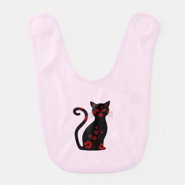 French:Bonne Soiree Baby Bib (Front)