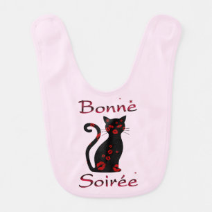 French:Bonne Soiree Baby Bib