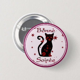 French:Bonne Soiree Button