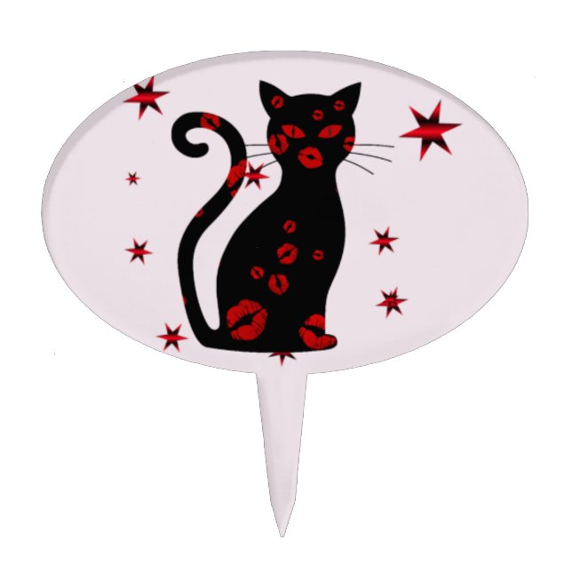 French:Bonne Soiree Cake Topper (Front)