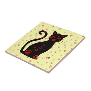 French:Bonne Soiree Ceramic Tile