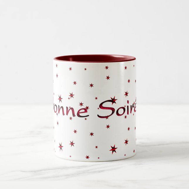 French:Bonne Soiree Coffee Mug (Center)