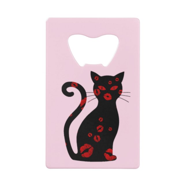 French:Bonne Soiree Credit Card Bottle Opener (Front)