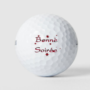 French:Bonne Soiree Golf Balls