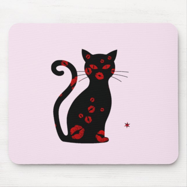 French:Bonne Soiree Mouse Pad (Front)