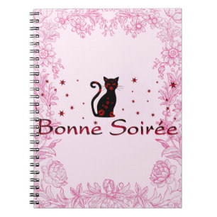 French:Bonne Soiree Notebook