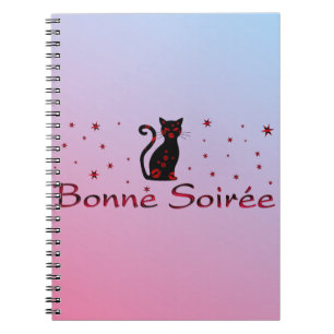 French:Bonne Soiree Notebook