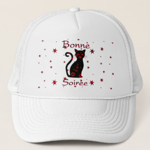 French:Bonne Soiree Trucker Hat