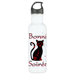 French:Bonne Soiree Water Bottle