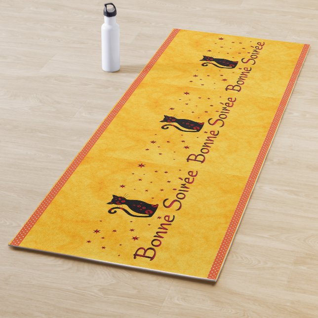 French:Bonne Soiree Yoga Mat (In Situ)