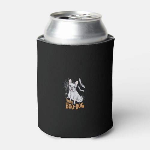 French Boo_Dog Funny French Bulldog Halloween Men  Can Cooler