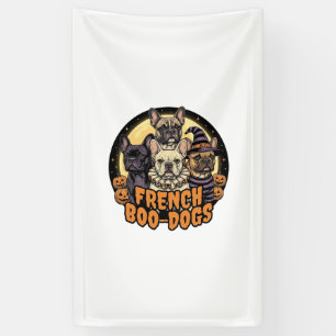 French Boo-Dogs Halloween French Bulldog Design_1 Banner