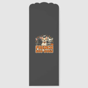 French Boo Dogs Halloween French Bulldog Design_1 Bookmarks