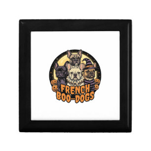 French Boo-Dogs Halloween French Bulldog Design_1 Gift Box