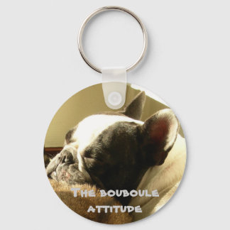 French Bouledogue attitude Keychain