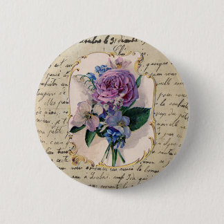 French Bouquet Button