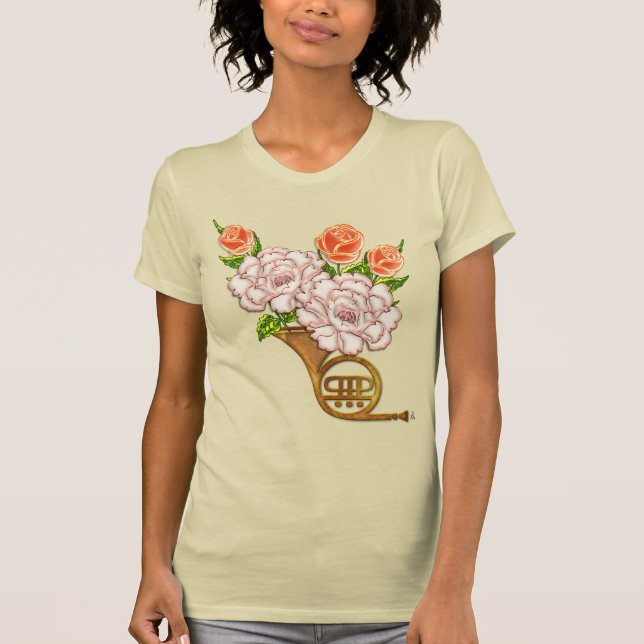 French Bouquet (Ladies T-Shirt) T-Shirt (Front)