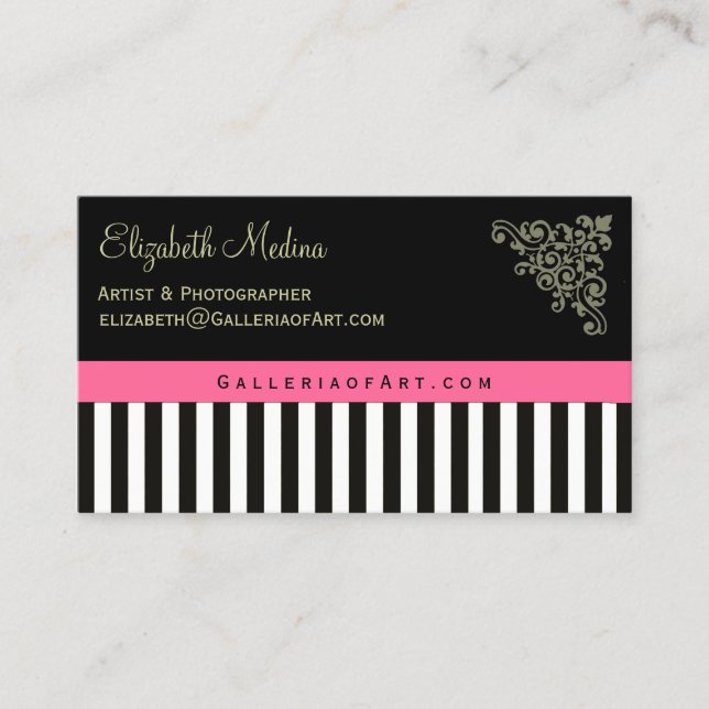 French Boutique ~ Business Cards (Front)