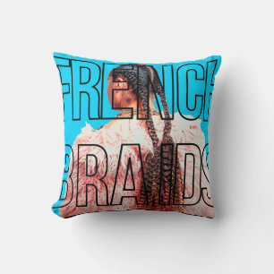 French Braids pillow