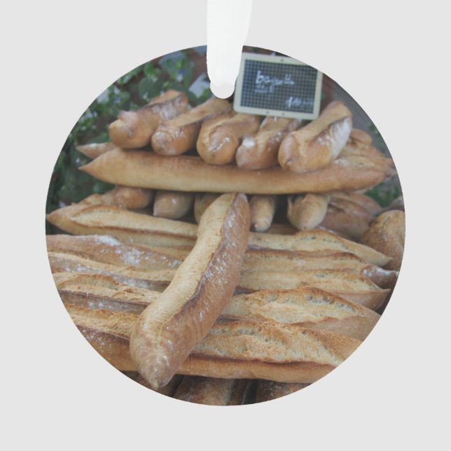 French bread by ProvenceProvence Ornament (Front)