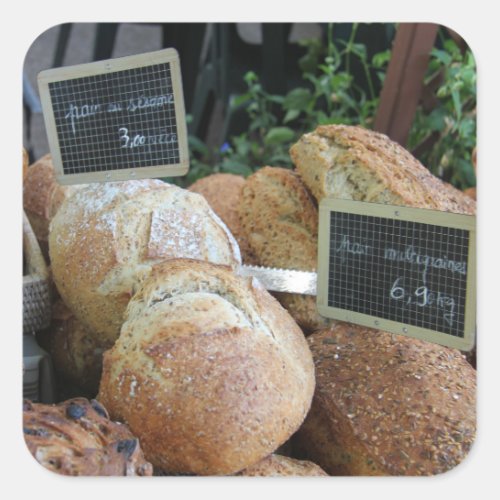French bread by ProvenceProvence Square Sticker