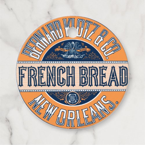 French Bread Favor Tags