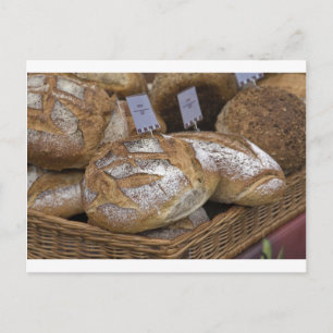 French Bread Postcard