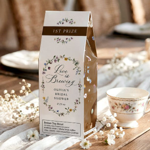 French Bridal Shower Game Winner Gift or Prize Roasted Coffee