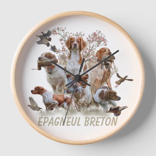 French Brittany  Art   Clock