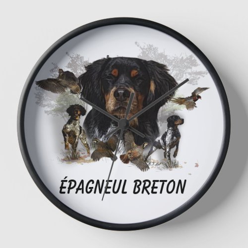 French Brittany  Art   Clock