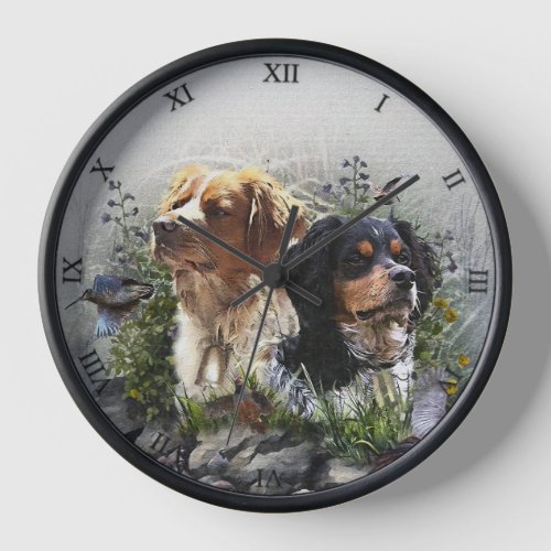 French Brittany  Art   Clock
