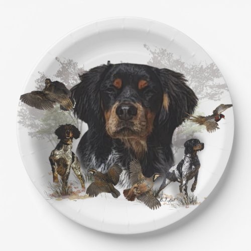 French Brittany  Art      Paper Plates