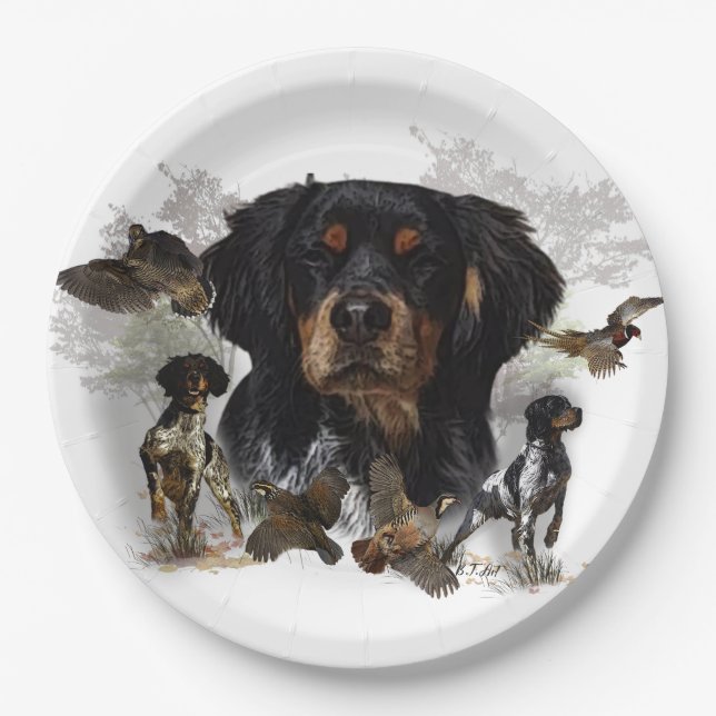 French Brittany , Art      Paper Plates (Front)