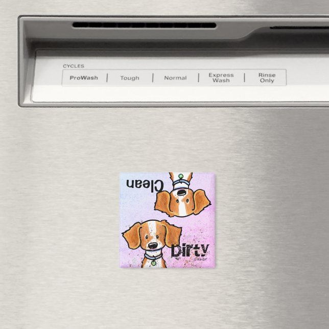 French Brittany Dishwasher magnet (In Situ (Dishwasher))