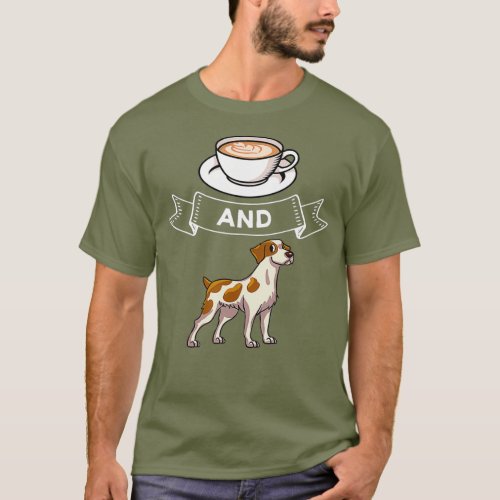 French Brittany Spaniel Gift Puppies Owner Lover T_Shirt