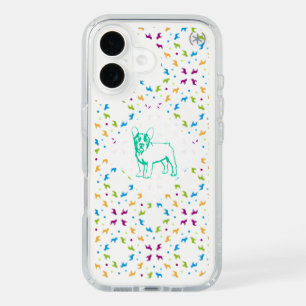 French Buldogs pattern Primavera iPhone 16 Case