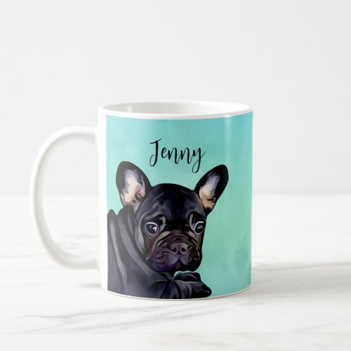 French Bull Dog Coffee Mug Custom  