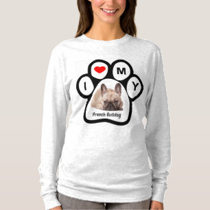 French Bull dog paw T-Shirt