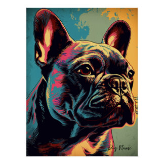 French Bulldog 003 - Bruno Pokopen Poster