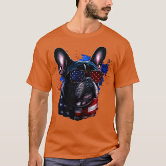 French Bulldog 4th of July 1 T-Shirt