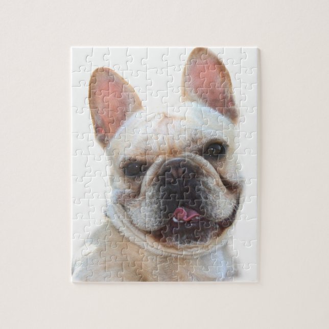 French bulldog 8x10 Photo Puzzle with Tin (Vertical)