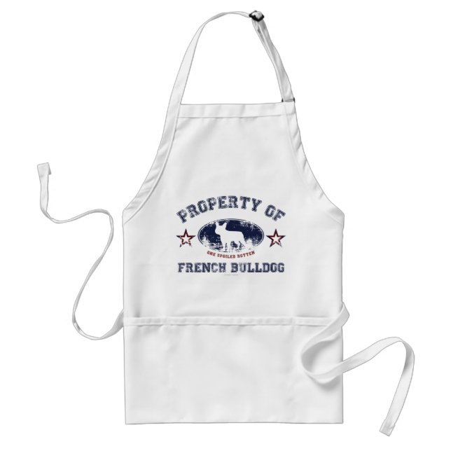 French Bulldog Adult Apron (Front)