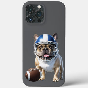 French Bulldog America Football Bulldog iPhone 13 Pro Max Case