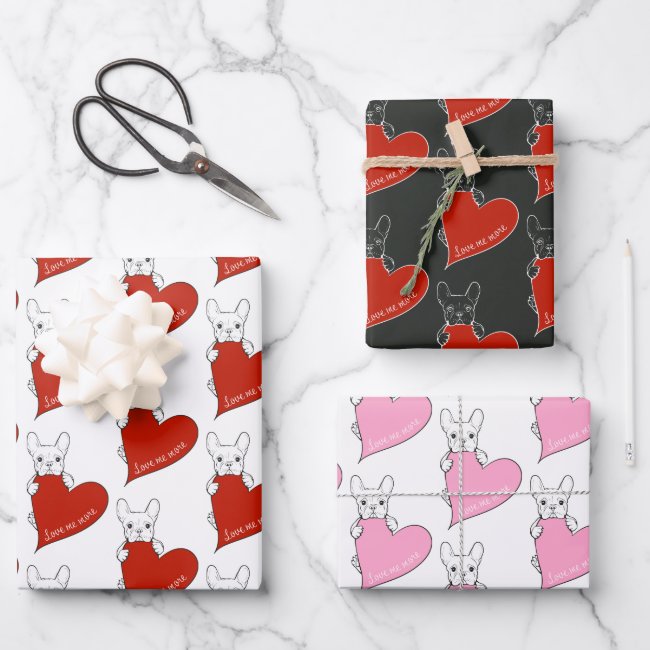 French Bulldog And A Heart Frenchie Dog Lover