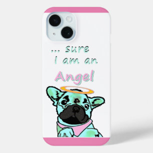 French Bulldog Angel French Bulldog iPhone 15 Case