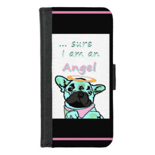 French Bulldog Angel iPhone 8/7 Wallet Case