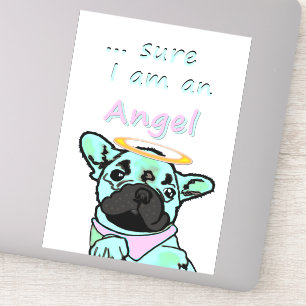 French Bulldog Angels French Bulldog Sticker