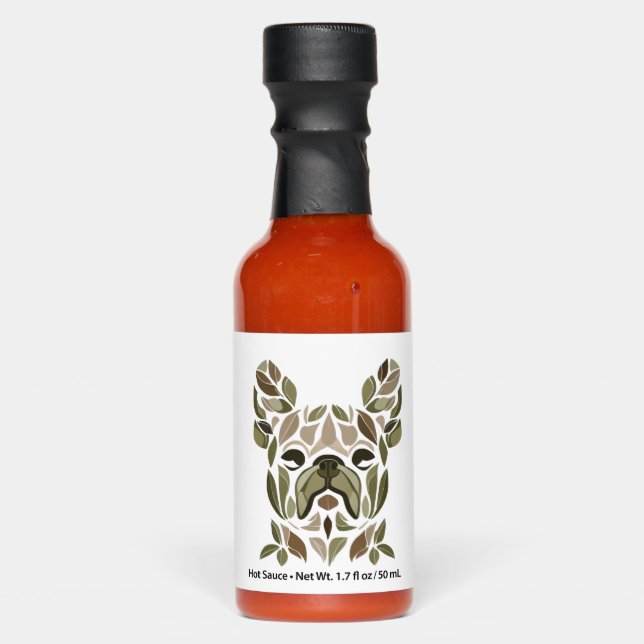 French Bulldog Art Hot Sauces (Front)