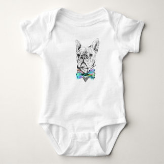 french bulldog baby onsie baby bodysuit