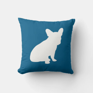 French Bulldog Baby Shower Frenchie Frenchy Throw Pillow